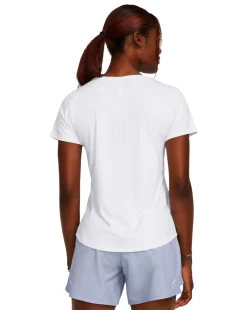 Under Armour T-Shirt Launch Elite Laser Bianco Donna